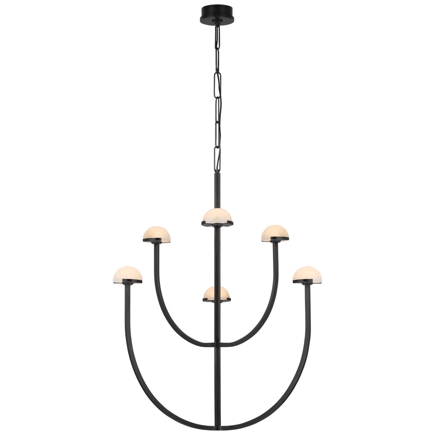 Stone LED Pendant Light, Bronze