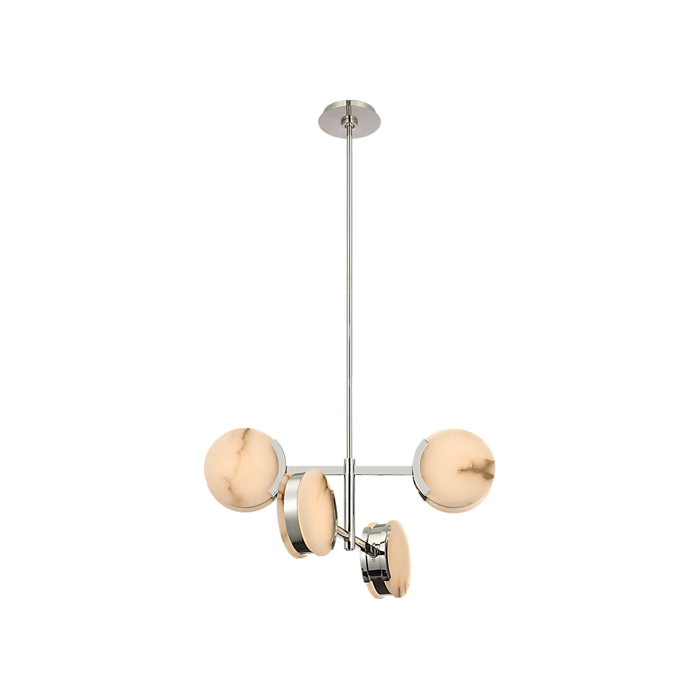 Melange 25" Adjustable Semi-Flush Mount Light Fixture