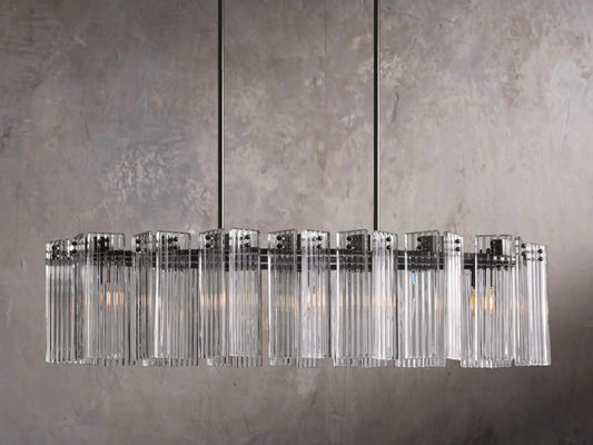 Delsie Elliptical Pendant Light Fixture