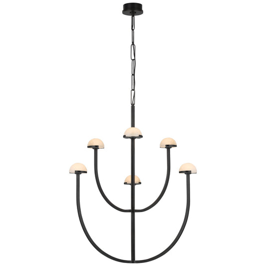 Stone LED Pendant Light, Bronze