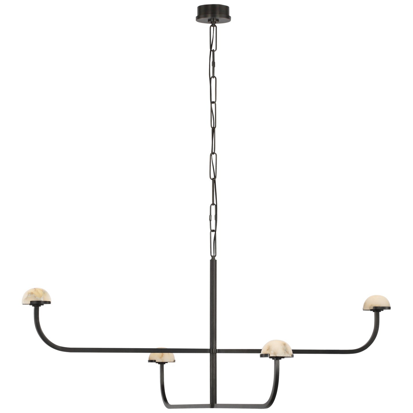 Stone LED Pendant Light, Oil-Rubbed Bronze