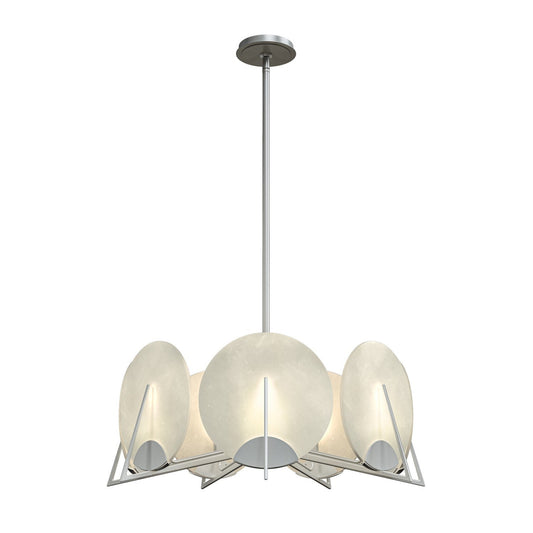 Callisto Seven-Light Pendant Antique Platinum