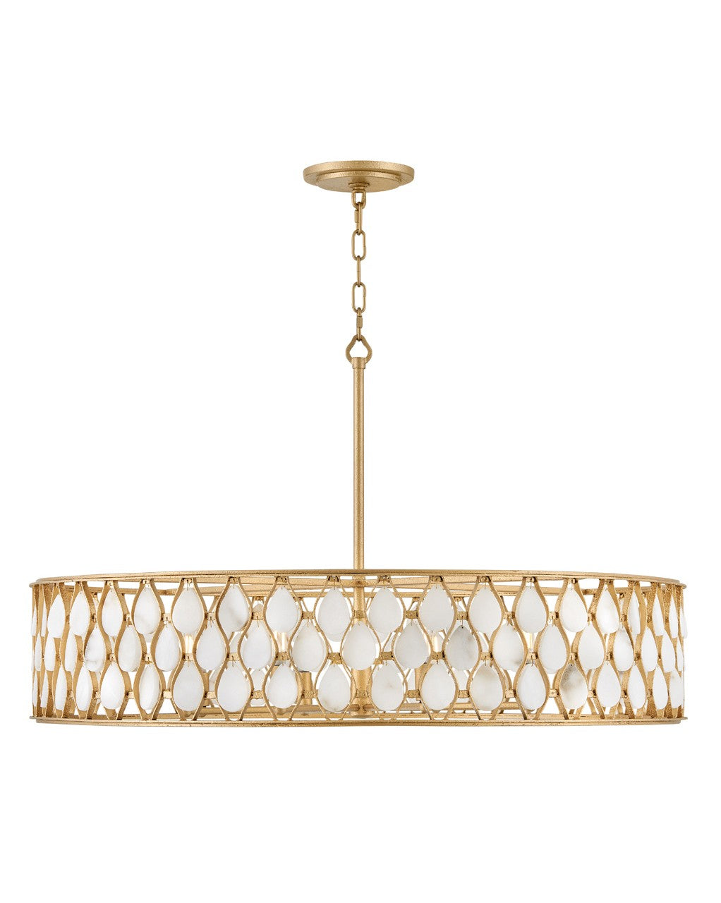 Estie LED Pendant Light Piastra Gold