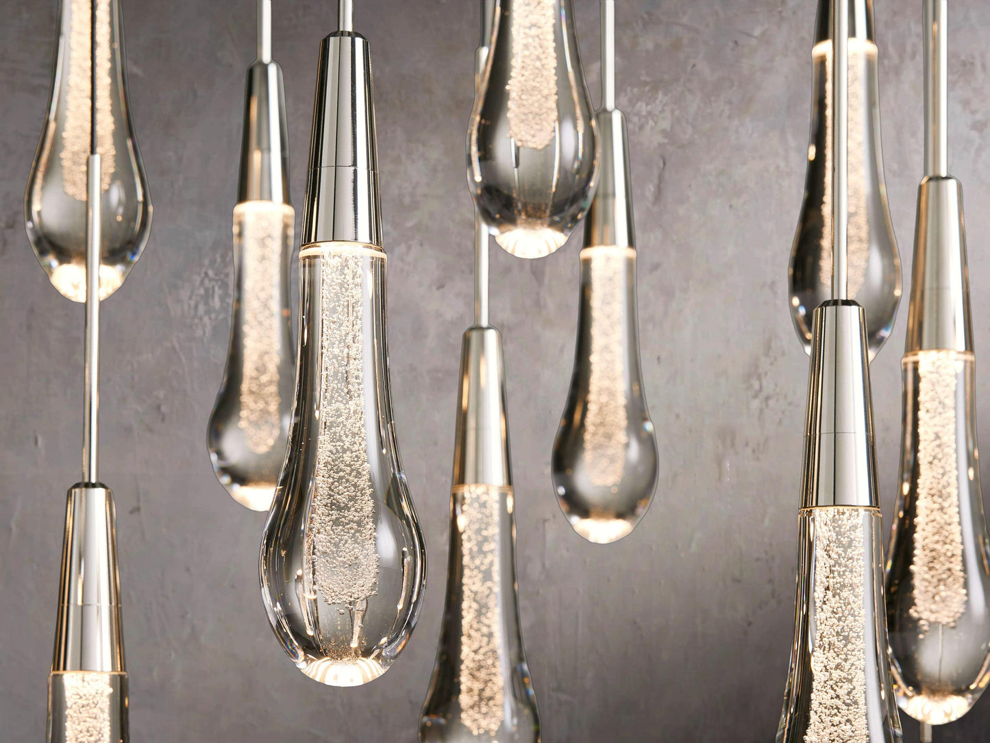 Single Linear Hanging Pendant Light