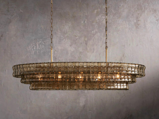 Ghiaccio Oval Pendant Lamp