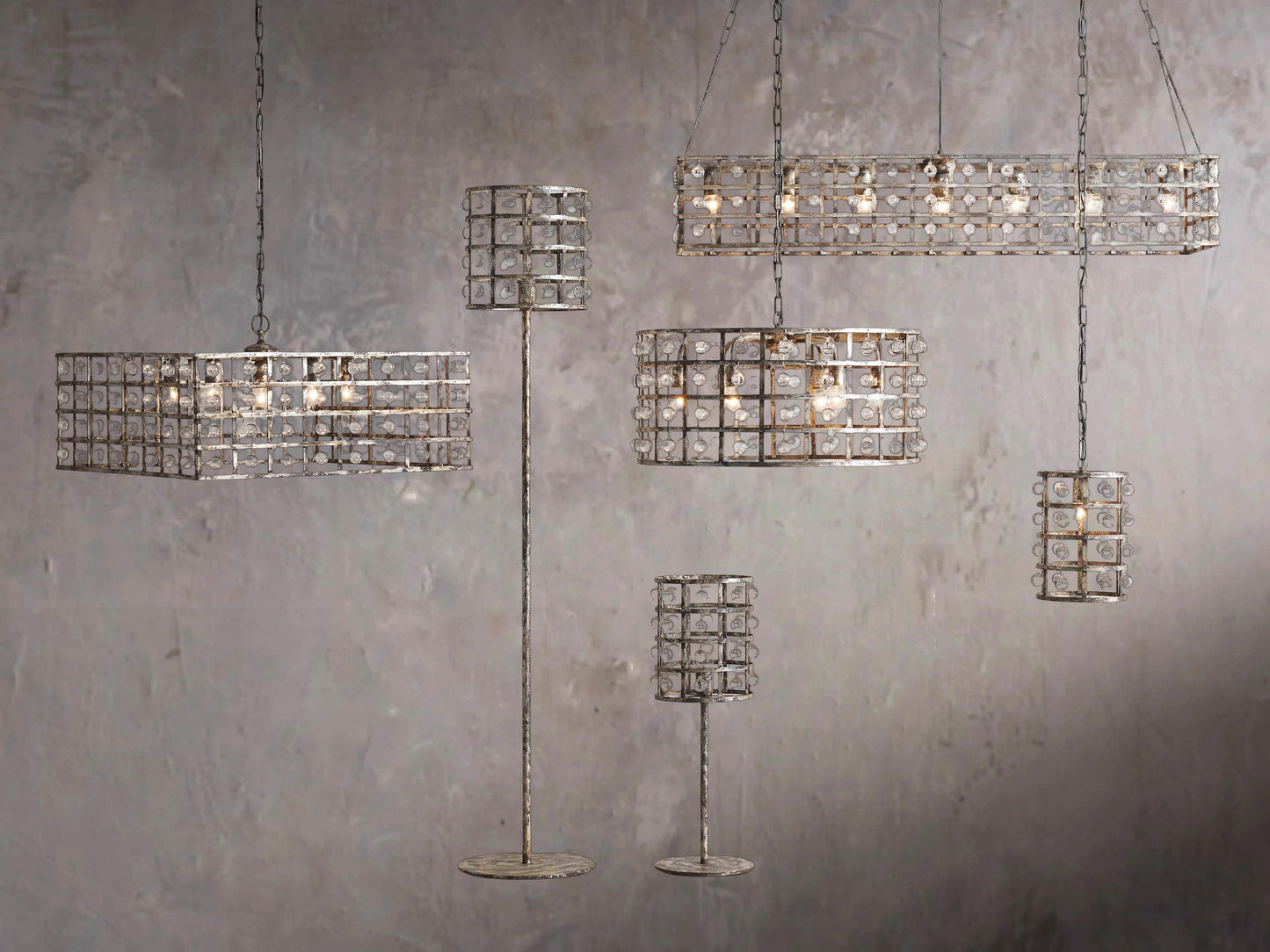 Aviary Round Hanging Lamp