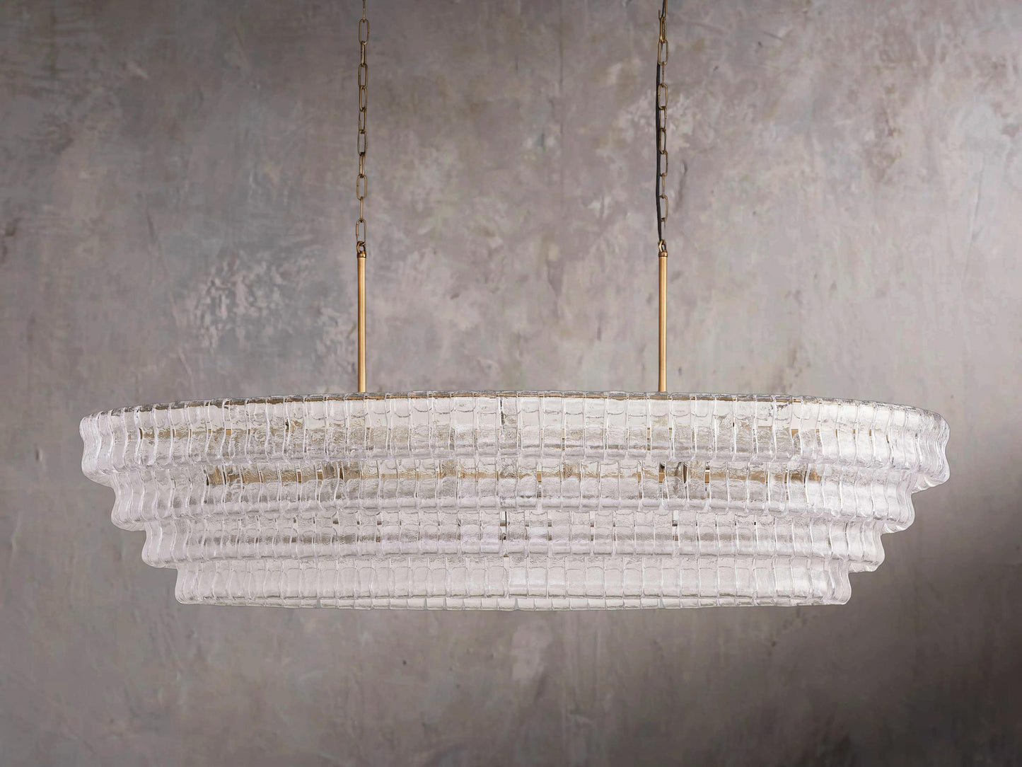 Ghiaccio Oval Pendant Lamp