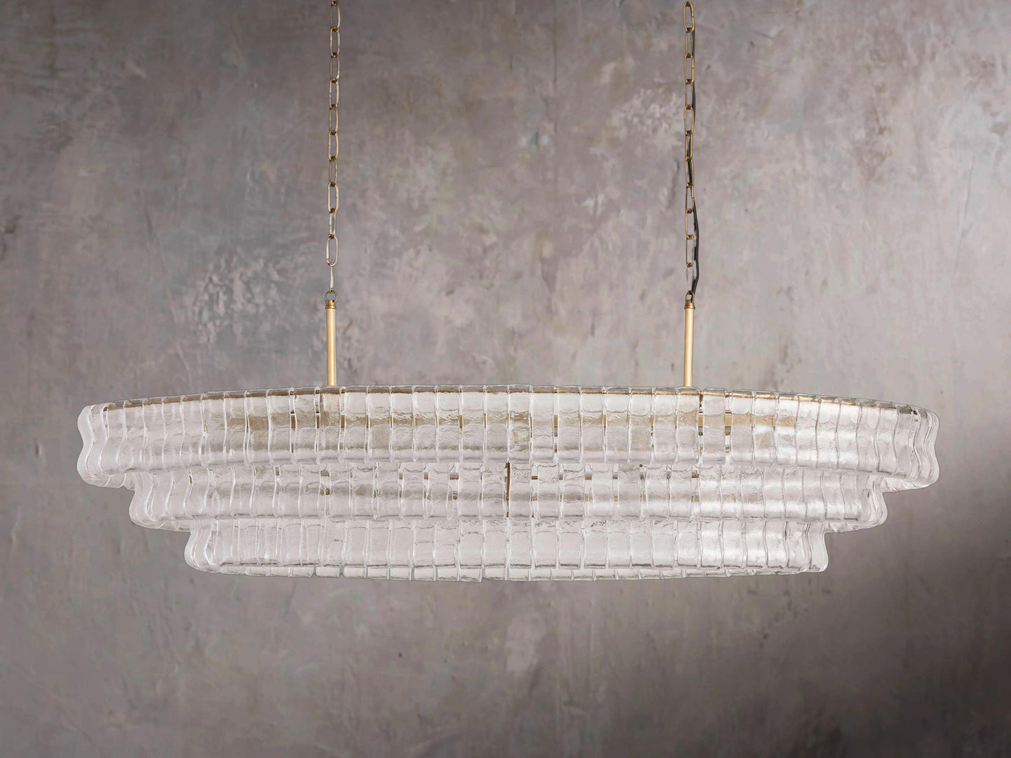 Ghiaccio Oval Pendant Lamp