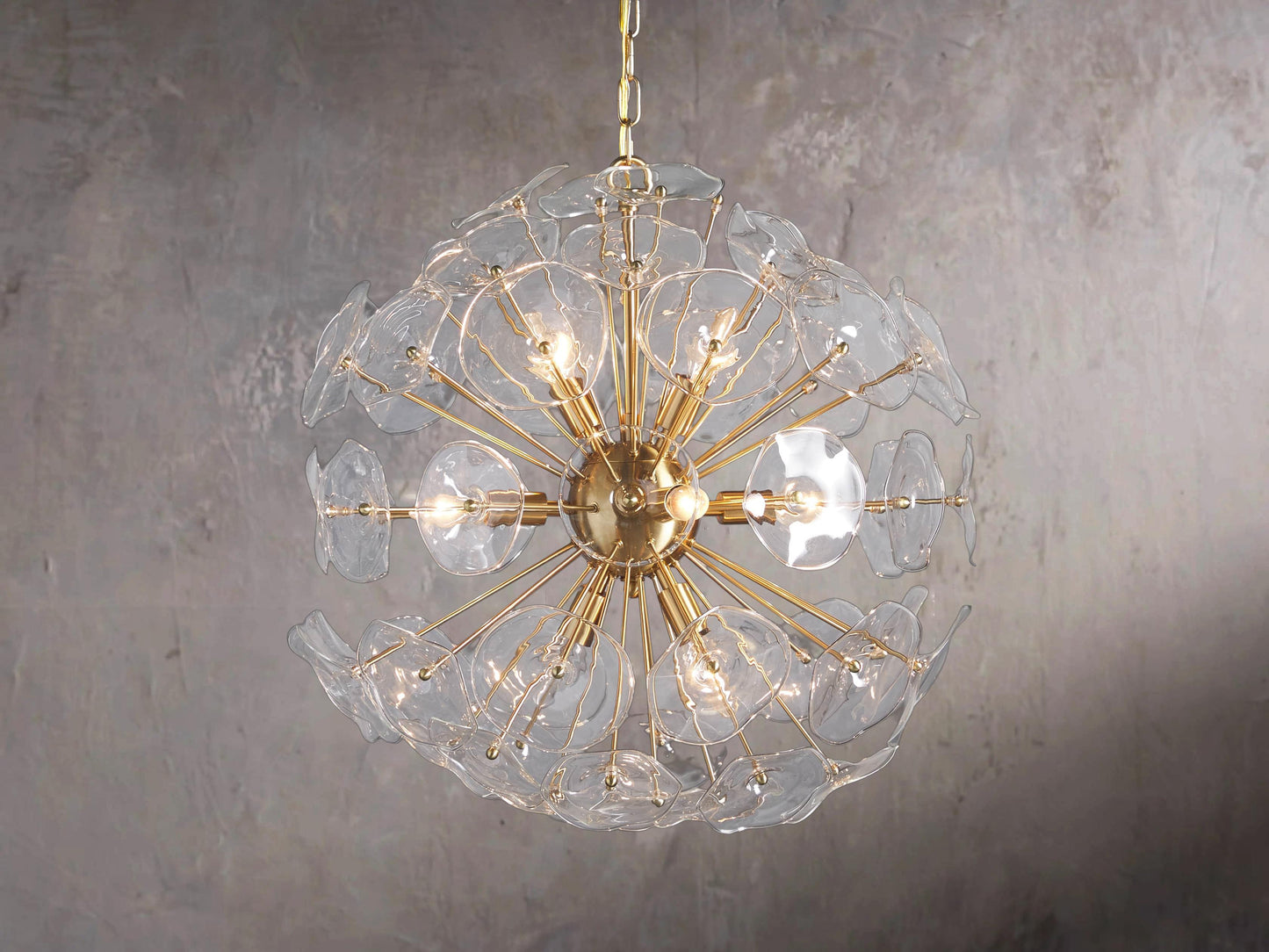 Lily 8-Light Circular Pendant Light Fixture