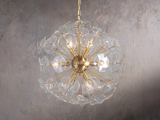 Lily 8-Light Circular Pendant Light Fixture