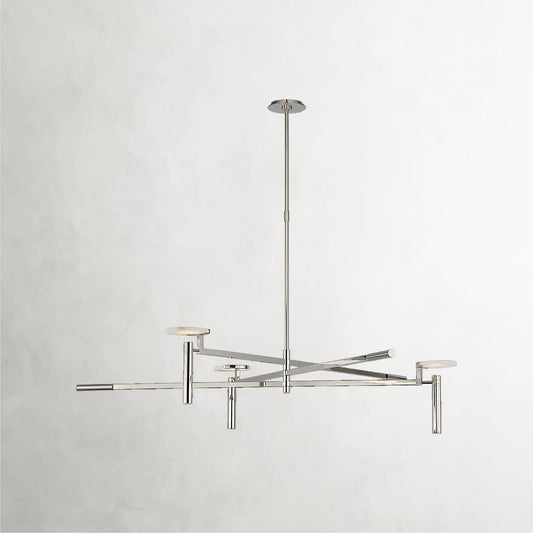 Melange Grande Hovering Disc Pendant Chandelier