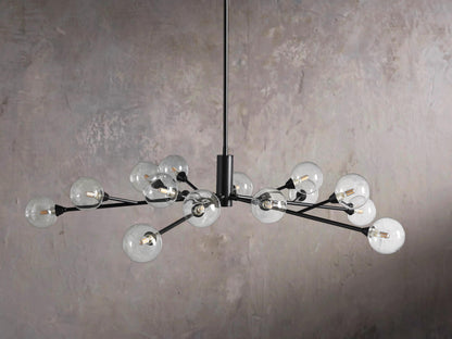 Apollo Circular Pendant Ceiling Light Chandelier