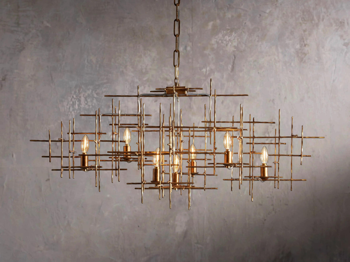 Fritz Crystal Chandelier Lamp