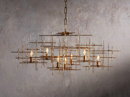 Fritz Crystal Chandelier Lamp