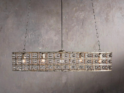 The Enclosed Oval Pendant in Sterling Clay