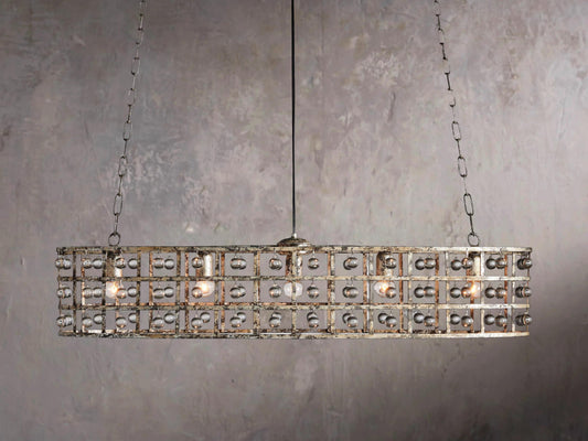 The Enclosed Oval Pendant in Sterling Clay