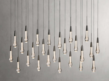 Single Linear Hanging Pendant Light