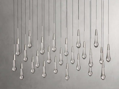 Single Linear Hanging Pendant Light