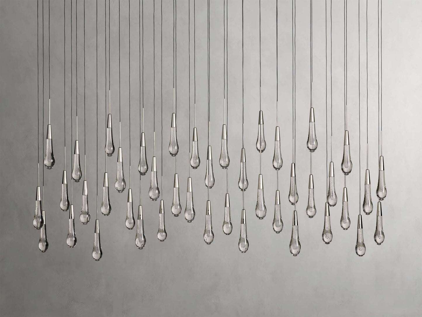 Single Linear Hanging Pendant Light