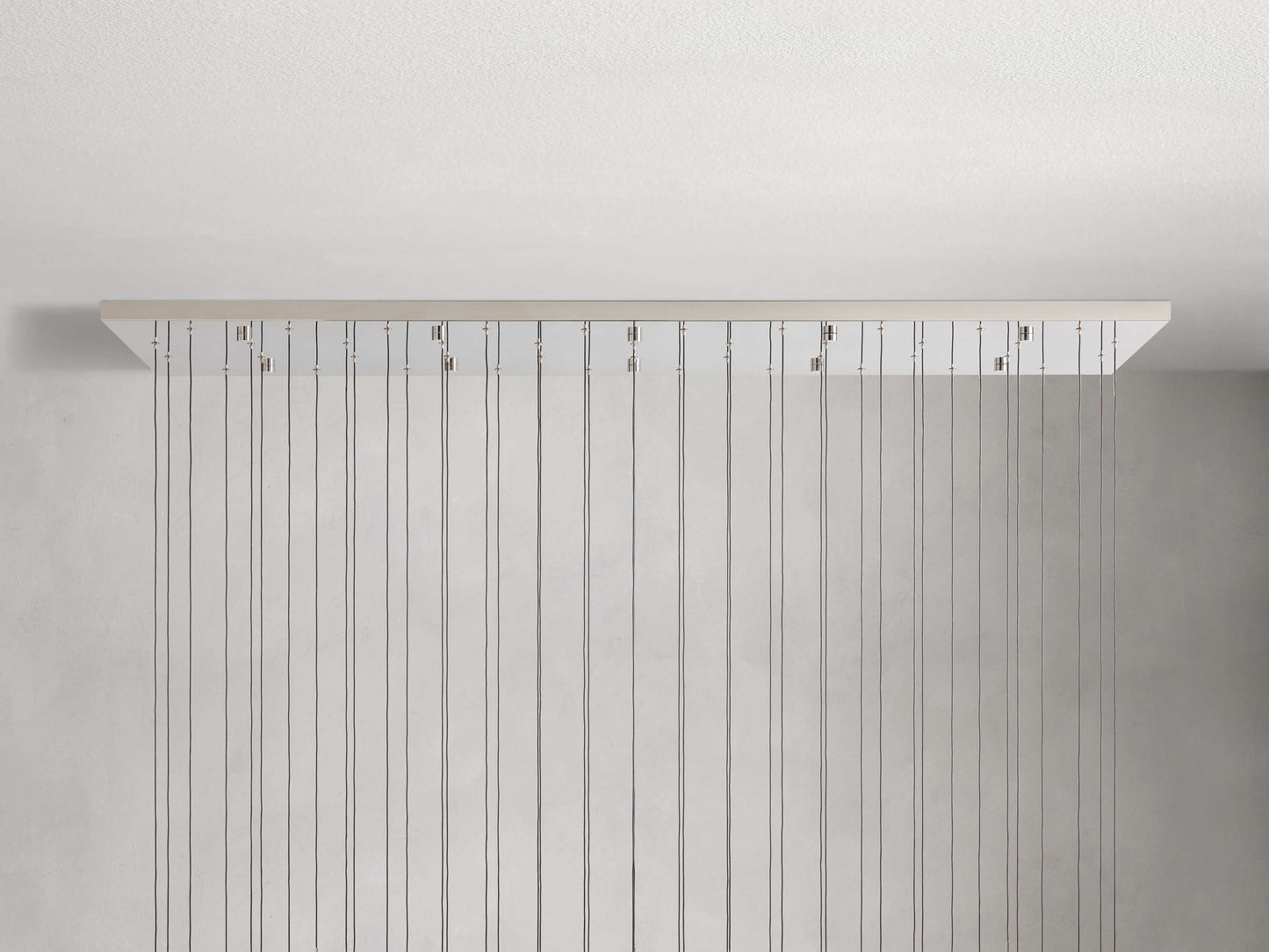 Single Linear Hanging Pendant Light