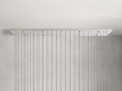 Single Linear Hanging Pendant Light