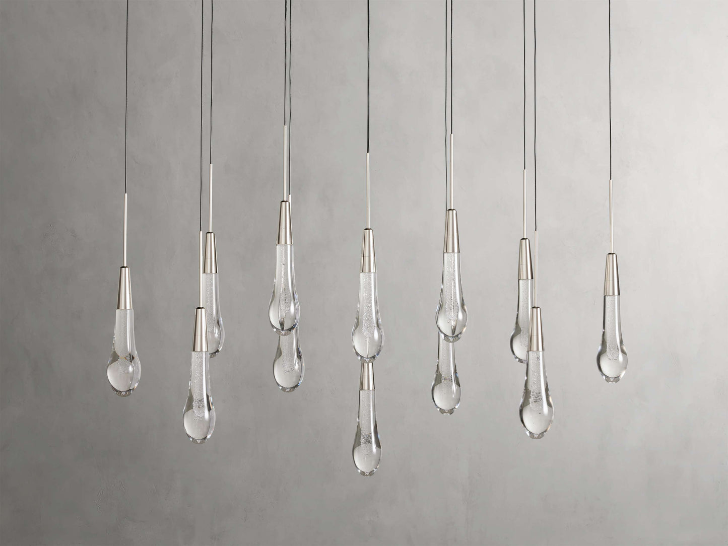 Single Linear Hanging Pendant Light