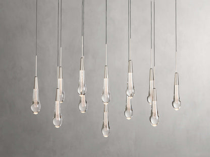 Single Linear Hanging Pendant Light