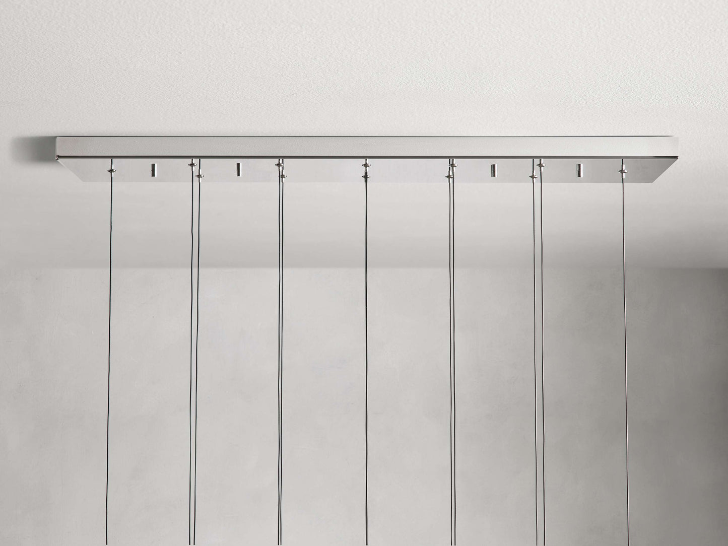 Single Linear Hanging Pendant Light