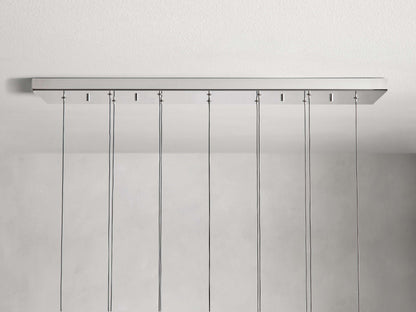 Single Linear Hanging Pendant Light