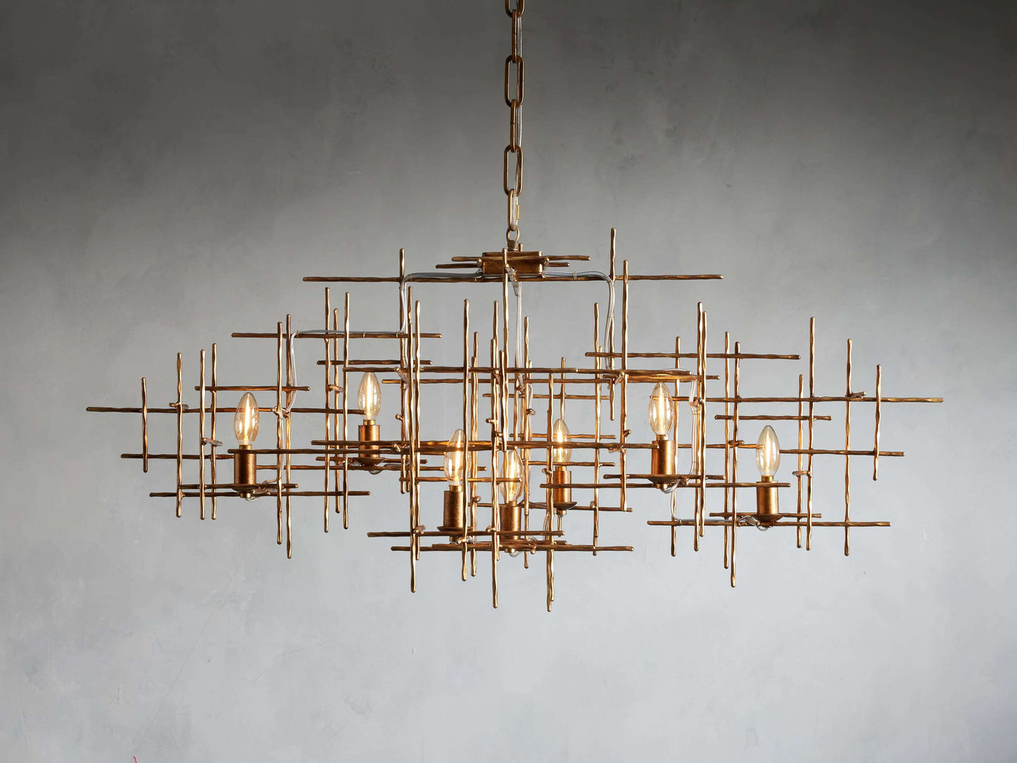Fritz Crystal Chandelier Lamp