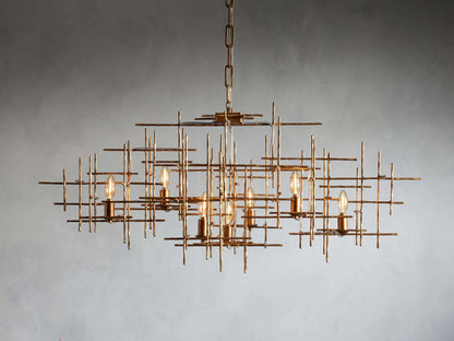 Fritz Crystal Chandelier Lamp