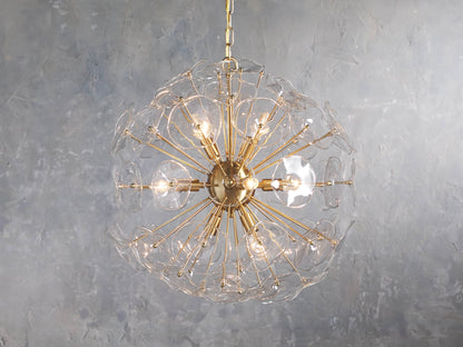 Lily 8-Light Circular Pendant Light Fixture
