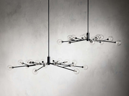 Apollo Circular Pendant Ceiling Light Chandelier