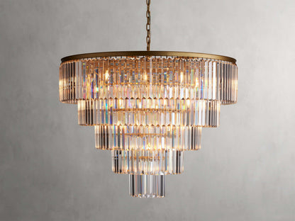 Leyland Tiered Round Pendant Light Fixture