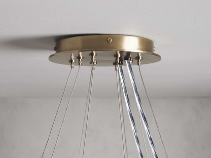 Jeunet 2-Tier Round Pendant Light Fixture