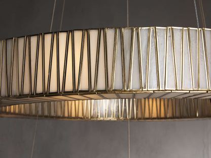 Jeunet 2-Tier Round Pendant Light Fixture