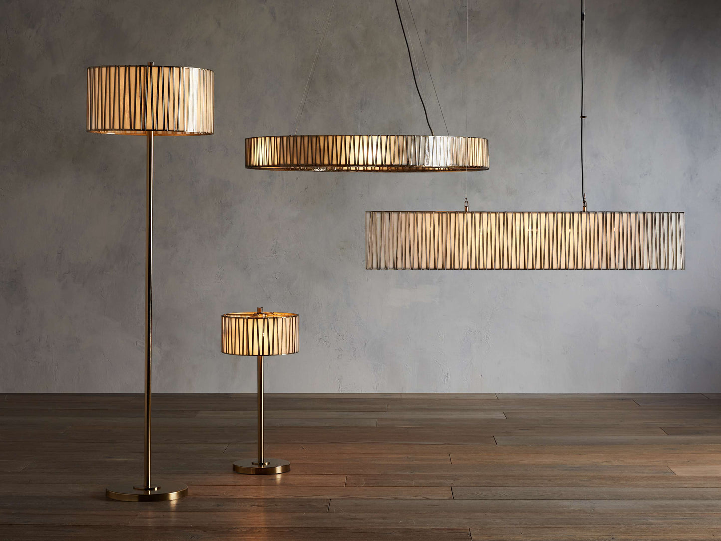 Jeunet Rectangular Chandelier Light