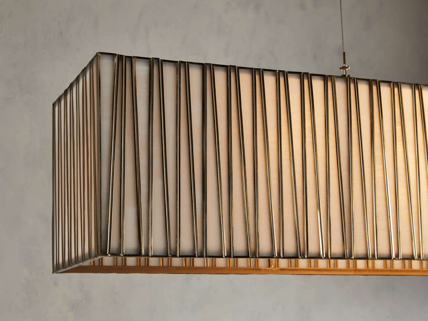Jeunet Rectangular Chandelier Light