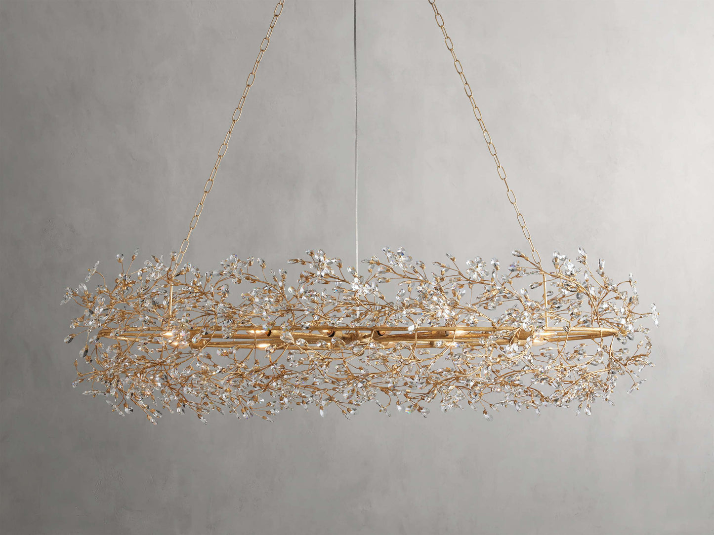 Fiore Oval Hanging Light Fixture