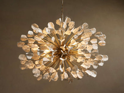 Moonlit Silverleaf Pendant Light