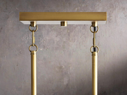 Andreas 5-Light Linear Suspension Ceiling Fixture