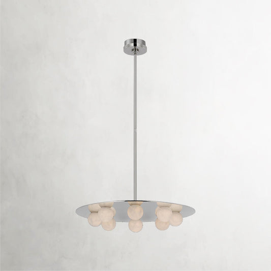 Pertica 24" Eight‑Light Pendant Chandelier