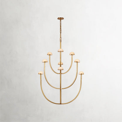 Pedra Oversized Triple-Tier Chandelier