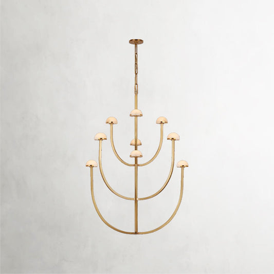 Pedra Oversized Triple-Tier Chandelier