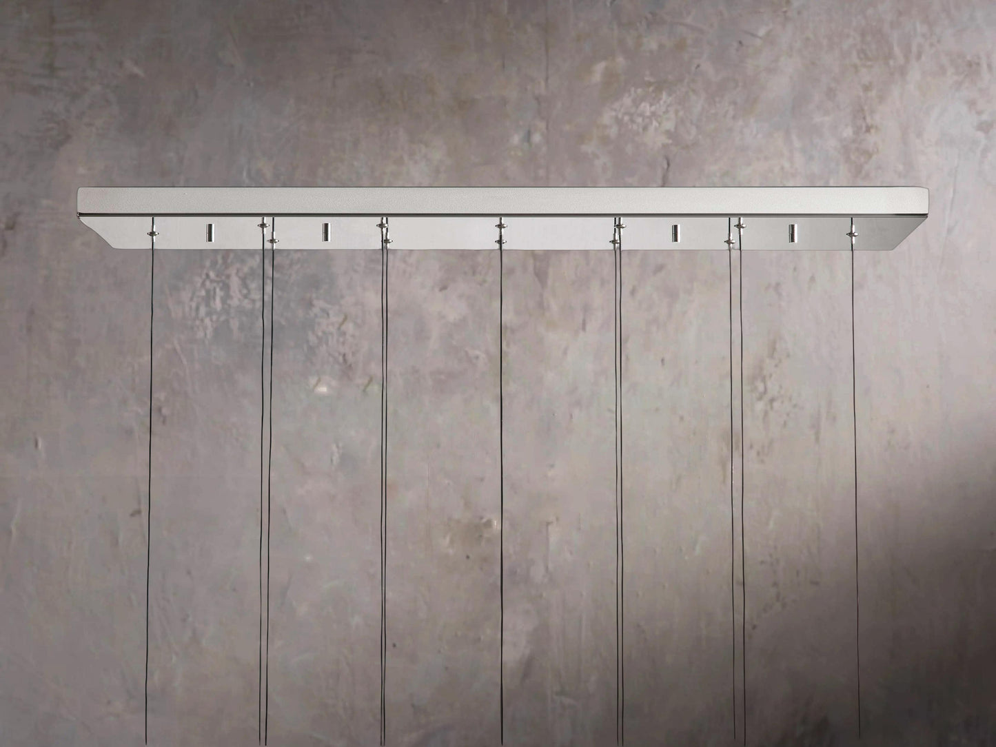 Single Linear Hanging Pendant Light