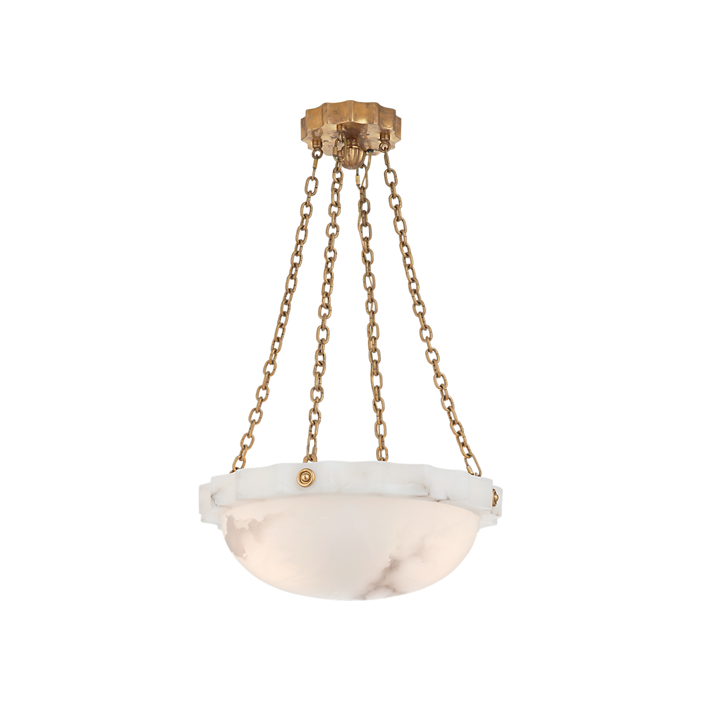 Grooved Ring Mid-Size Pendant Chandelier