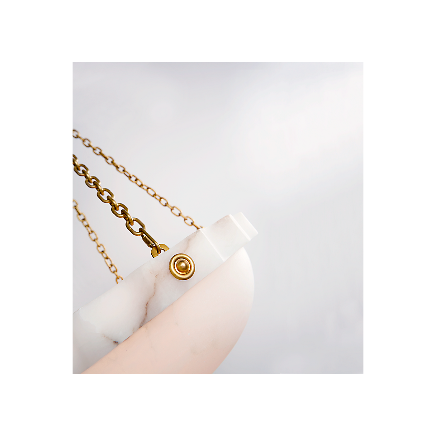 Grooved Ring Mid-Size Pendant Chandelier