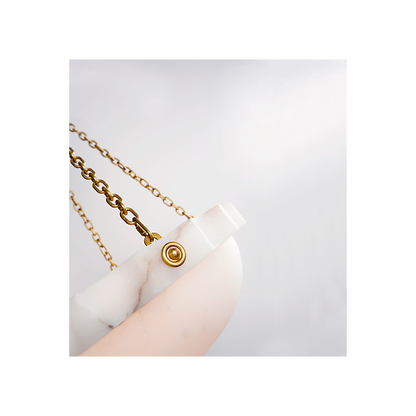 Grooved Ring Mid-Size Pendant Chandelier