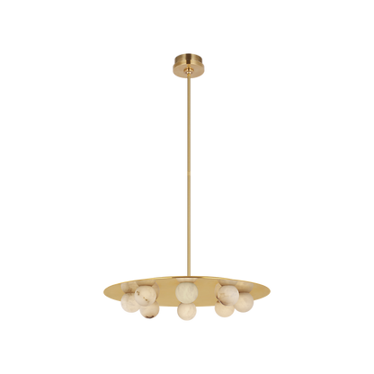 Pertica 24" Eight‑Light Pendant Chandelier