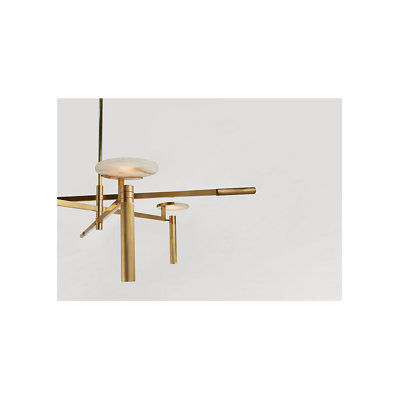 Melange Grand Suspended Disc Pendant Chandelier